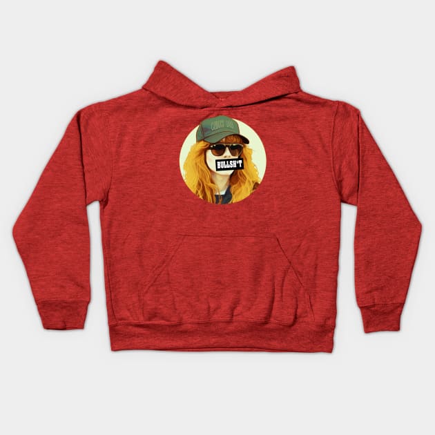 Charlie Cale is a cancer dog Kids Hoodie by Yue